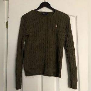 Polo Ralph Lauren Cotton Cable-knit sweater